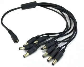 Splitter national jack 1H/8M