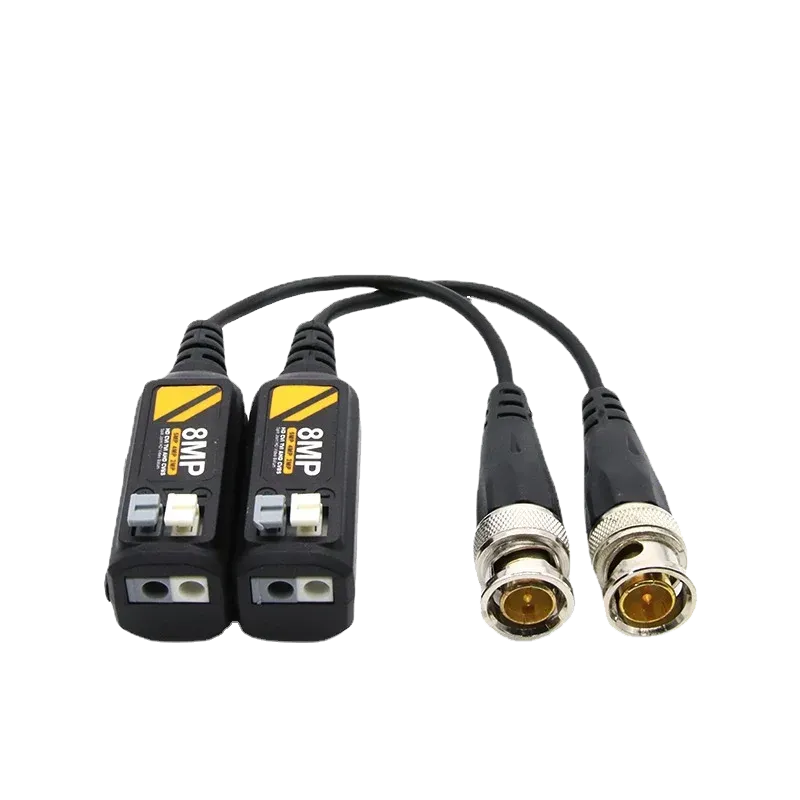 Balun de video HD pasivo 8MP (par)