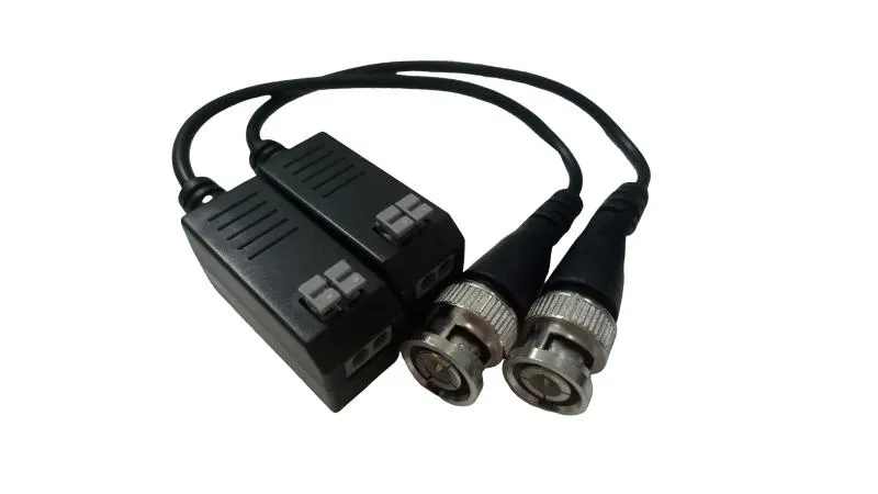 Balun Hikvision DS-1H18S/E con cable (par)